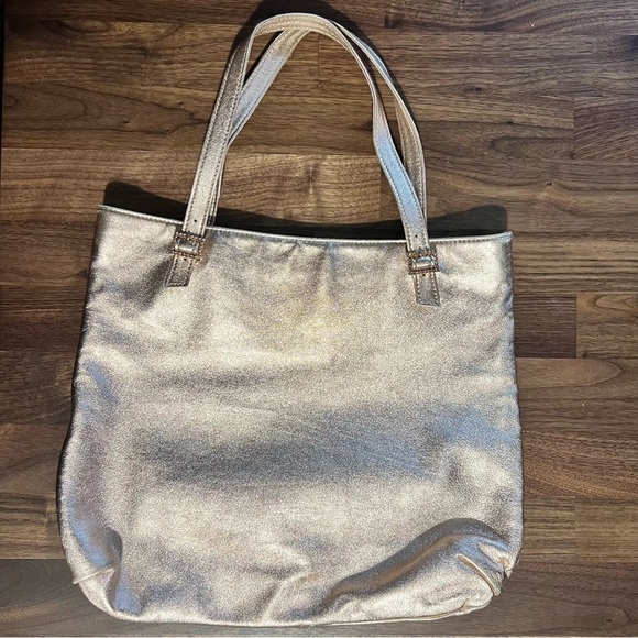 Kate Spade Rose Gold Tote Small Bag - Picture 6 of 6